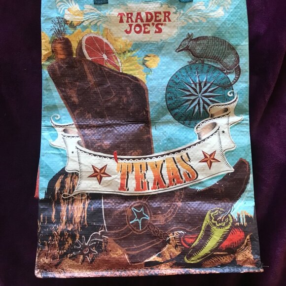 Trader Joe's Texas Shopping Bag - Picture 1 of 7